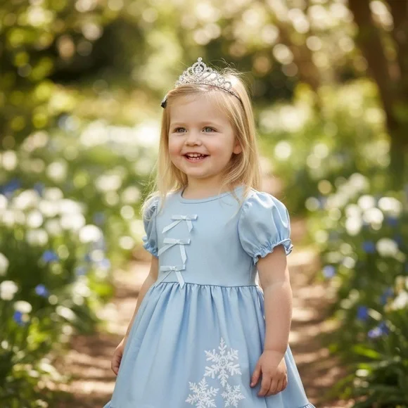 Pete & Lucy Ice Princess Dress | Elsa Vibes | Boutique- New!! - Picture 4 of 5